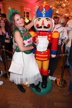 Gitta Saxx KATY™S X MAS WONDERLAND by Kate Merlan at the Wolkenburg event location in Cologne on 02 12 2025