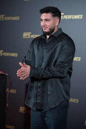 December 2, 2025, Madrid, Spain: Omar Montes attends the UFC perfumes presentation at Espacio Larra in Madrid. Madrid Spain - ZUMAs197 20251202_aaa_s197_235 Copyright: xAtilanoxGarciax