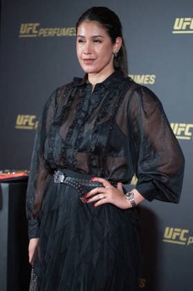 December 2, 2025, Madrid, Spain: Gabriela GuillÃ n attends the UFC perfumes presentation at Espacio Larra in Madrid. Madrid Spain - ZUMAs197 20251202_aaa_s197_239 Copyright: xAtilanoxGarciax