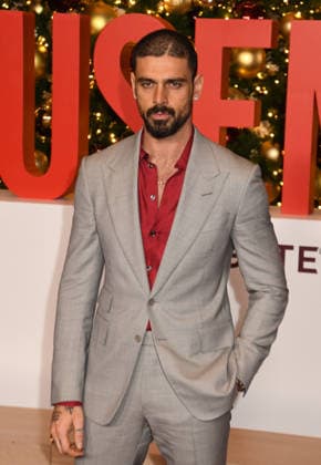 NEW YORK, NY - DECEMBER 2: Michele Morrone at the NY Premiere of Lionsgate™s The Housemaid on December 2, 2025 at 787 on Seventh in New York City. Copyright: xMediaPunchx