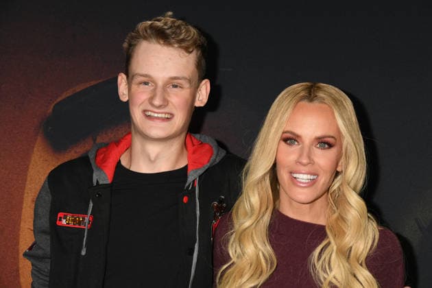 HOLLYWOOD, CALIFORNIA - DECEMBER 02: Evan Asher and Jenny McCarthy at the Five Nights At Freddy s 2 premiere presented by Universal Pictures And Blumhouse at TCL Chinese Theatre on December 02, 2025 in Hollywood, California Copyright: xJeffreyxMayerx xMediaPunchx