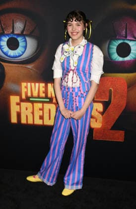 HOLLYWOOD, CALIFORNIA - DECEMBER 02: Piper Rubio at the Five Nights At Freddy s 2 premiere presented by Universal Pictures And Blumhouse at TCL Chinese Theatre on December 02, 2025 in Hollywood, California Copyright: xJeffreyxMayerx xMediaPunchx