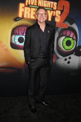 HOLLYWOOD, CALIFORNIA - DECEMBER 02: Matthew Lillard at the Five Nights At Freddy s 2 premiere presented by Universal Pictures And Blumhouse at TCL Chinese Theatre on December 02, 2025 in Hollywood, California Copyright: xJeffreyxMayerx xMediaPunchx