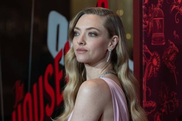 December 2, 2025, Bronx, New York, USA: Amanda Seyfried wearing dress by Versace and jewelry by Tiffany attends premiere of The Housemaid at BNP Paribas atrium in New York, NY on December 2, 2025. Bronx USA - ZUMAr339 20251202_znp_r339_012 Copyright: xLevxRadinx