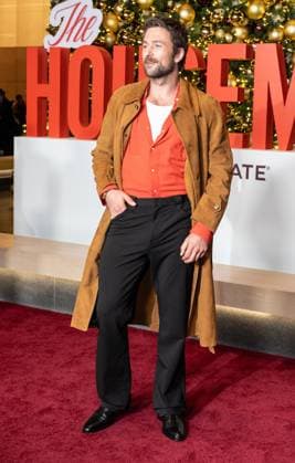 December 2, 2025, Bronx, New York, USA: Brandon Sklenar attends premiere of The Housemaid at BNP Paribas atrium in New York, NY on December 2, 2025. Bronx USA - ZUMAr339 20251202_znp_r339_108 Copyright: xLevxRadinx