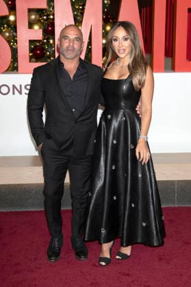 Joe Gorga and Melissa Gorga at the special screening of the movie The Housemaid If She Knew at 787 Seventh Avenue New York, 02 12 2025 Foto:xB.xHinex xFuturexImagex housemaid_5203