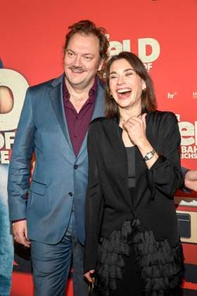 ABBberlin Charly Hübner Huebner Christiane Paul Actors on the red carpet at the world premiere of the movie DER HELD VOM BAHNHOF FRIEDRICHSTRASSE at Delphi Filmpalast Berlin on 02 12 2025 Berlin Germany