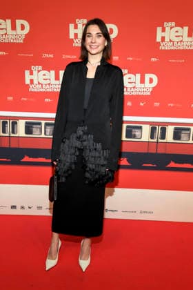 ABBberlin Christiane Paul Actress on the red carpet at the world premiere of the movie DER HELD VOM BAHNHOF FRIEDRICHSTRASSE at Delphi Filmpalast Berlin on 02 12 2025 Berlin Germany