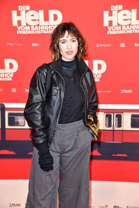 Lia von Blarer at the premiere of DER HELD VOM BAHNHOF FRIEDRICHSTRASSE at the Delphi Filmpalast in Berlin 02 12 2025
