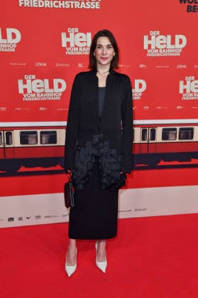 Christiane Paul at the premiere of DER HELD VOM BAHNHOF FRIEDRICHSTRASSE at the Delphi Filmpalast in Berlin 02 12 2025