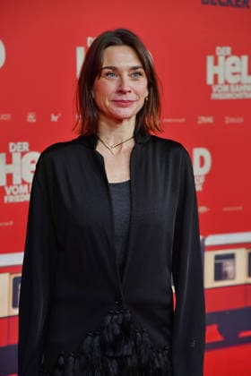 Christiane Paul at the premiere of DER HELD VOM BAHNHOF FRIEDRICHSTRASSE at the Delphi Filmpalast in Berlin 02 12 2025