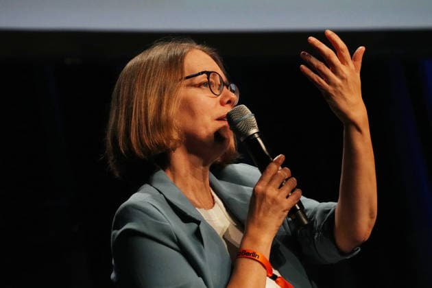 Event at the Urania in Berlin GER, Berlin, 20251202, Book launch and discussion with Anne Brorhilker, Cum Ex, billions and morals