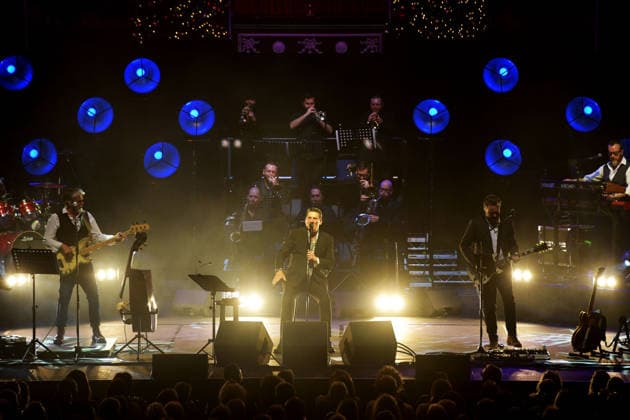 Tony Hadley performing ˜The Christmas Big Band Tour™ at Royal Albert Hall LONDON, ENGLAND - DECEMBER 02: Tony Hadley performing during ˜The Christmas Big Band Tour™ at Royal Albert Hall, Kensington on December 02, 2025 in London, England. CAP MAR MAR Great Britain Copyright: xMartinxHarris CapitalxPicturesx