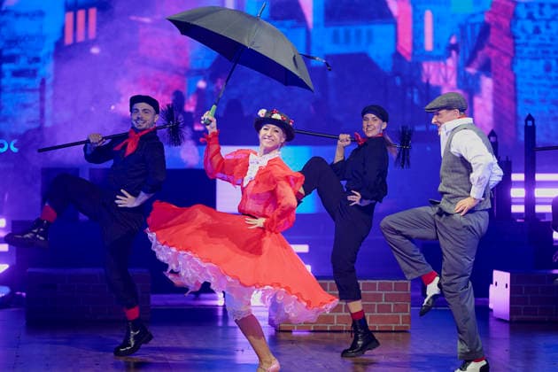 Mark Keller and Kathrin Menzinger at Let s Dance The Live Tour 2025 in the Hallenstadion Zurich, 02 12 2025 Foto:xP.xFrauchigerx xFuturexImagex dance_zuerich_5224