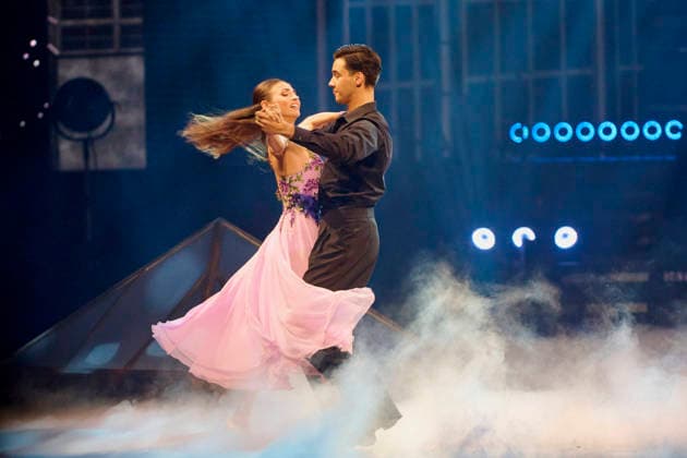 Diego Pooth and Ekaterina Leonova at Let s Dance The Live Tour 2025 in the Hallenstadion Zurich, 02 12 2025 Foto:xP.xFrauchigerx xFuturexImagex dance_zuerich_5227
