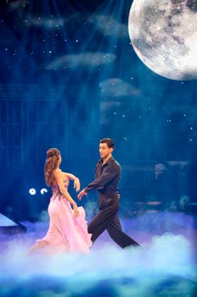 Diego Pooth and Ekaterina Leonova at Let s Dance The Live Tour 2025 in the Hallenstadion Zurich, 02 12 2025 Foto:xP.xFrauchigerx xFuturexImagex dance_zuerich_5228