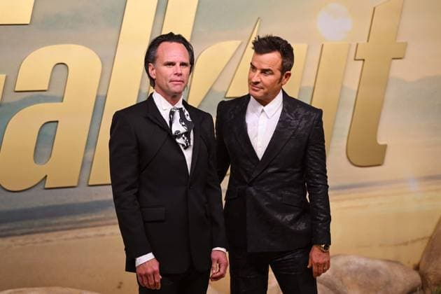 Celebrities attending the screening of season two of ˜Fallout™ at Picturehouse Central in London Featuring: Walton Goggins, Justin Theroux Where: London, United Kingdom When: 02 Dec 2025 Credit: Cover Images EDITORIAL USE ONLY. NOT FOR USE BY NEWSPAPERS BASED IN THE UK. Copyright: xx coverimg55310478