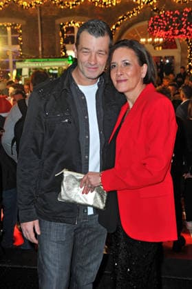 Katy s X Mas Wonderland 2025 Achim Petry and Giovanna Cali on the occasion of the Reality Stars Party Katy s X Mas Wonderland 2025 on 02 12 2025 in the Wolkenburg Cologne 20251202MWI100904