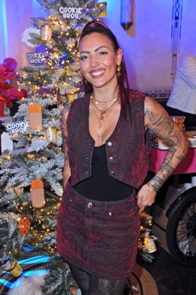 Katy s X Mas Wonderland 2025 Aline Jost on the occasion of the Reality Stars Party Katy s X Mas Wonderland 2025 on 02 12 2025 in the Wolkenburg Cologne 20251202MWI101197