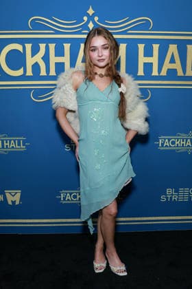 New York premiere of Bleecker Street and Legion M™s Fackham Hall Featuring: Gabi Sklar Where: New York, New York, United States When: 02 Dec 2025 Credit: Jason Mendez Starpix INSTARimages EDITORIAL USE ONLY. NOT FOR USE BY NEWSPAPERS BASED IN THE UK. Copyright: xJasonxMendezx xStarPixxforxBleeckerxStreetx instar55310713