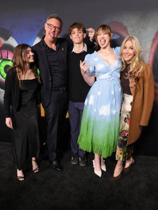 02 December 2025 - Hollywood, California - JAddison Grace Lillard, Matthew Lillard, Liam Lillard, Macey Lyn Lillard, Heather Helm. Universal Pictures Five Nights At Freddy s 2 Premiere held at The TCL Chinese Theatre Hollywood USA - ZUMAa123 20251202_zaa_a123_099 Copyright: xADx