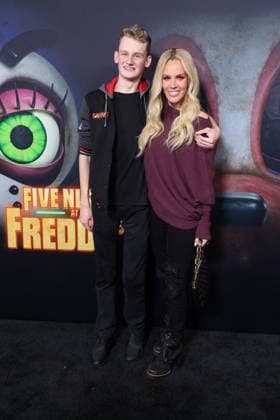 02 December 2025 - Hollywood, California - Evan Joseph Asher, Jenny McCarthy. Universal Pictures Five Nights At Freddy s 2 Premiere held at The TCL Chinese Theatre Hollywood USA - ZUMAa123 20251202_zaa_a123_145 Copyright: xADx