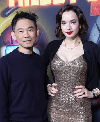 Five Nights At Freddy s 2 Premiere - LA James Wan, Ingrid Bisu At Freddy s 2 Premiere-At TCL Chinese Theatre In Hollywood CA, USA on December 02, 2025. Photo by Fati S ABACAPRESS.COM Los Angeles CA United States  Copyright: xFatixSadou ABACAPRESS.COMx