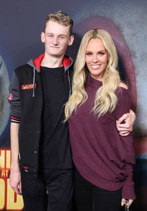 Universal Pictures Five Nights At Freddy s 2 Premiere 02 December 2025 . Los Angeles, California Evan Joseph Asher, Jenny McCarthy At Universal Pictures Five Nights At Freddy s 2 Premiere held at TCL Chinese Theatre in Los Angeles., Credit:Sadou Faye Avalon United States, CA, Hollywood, TCL Chinese Theatre  Copyright: xSadouxFayex xAvalonx 1056210152