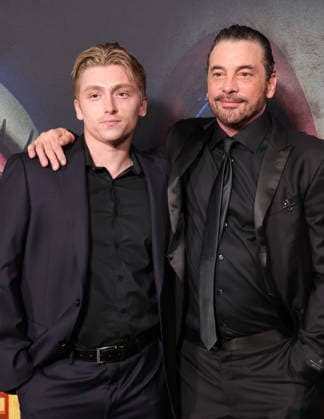 Universal Pictures Five Nights At Freddy s 2 Premiere 02 December 2025 . Los Angeles, California Jakob Ulrich, Skeet Ulrich, At Universal Pictures Five Nights At Freddy s 2 Premiere held at TCL Chinese Theatre in Los Angeles., Credit:Sadou Faye Avalon United States, CA, Hollywood, TCL Chinese Theatre  Copyright: xSadouxFayex xAvalonx 1056210227