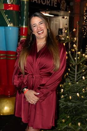 Katys X mas Wonderland 2025 Justine Dippl at Katys X mas Wonderland Event by Kate Merlan in the Wolkenburg Koeln on 02 12 2025 Koeln Wolkenburg Nordrhein Westfalen