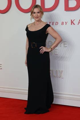 . 03 12 2025. London, United Kingdom. Kate Winslet arriving at the Goodbye June world premiere in London.  xStephenxLockx xi-Imagesx IIM-26431-0005