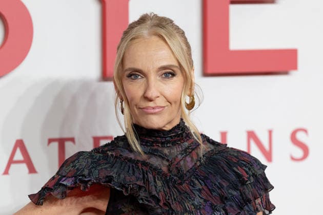 December 3, 2025, London, United Kingdom: Toni Collette attends the Goodbye June World film premiere at Curzon Mayfair, London. London United Kingdom - ZUMAs197 20251203_aaa_s197_103 Copyright: xPhilxLewisx