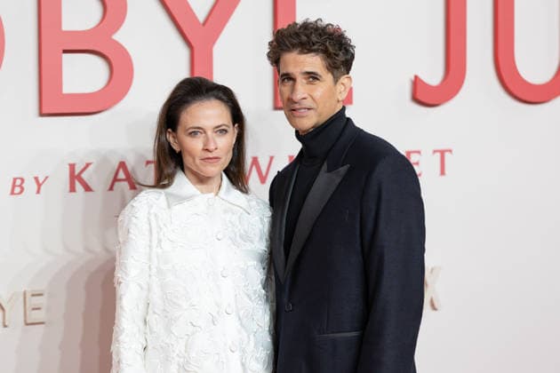 December 3, 2025, London, United Kingdom: Lara Pulver and Raza Jaffrey attend the Goodbye June World film premiere at Curzon Mayfair, London. London United Kingdom - ZUMAs197 20251203_aaa_s197_104 Copyright: xPhilxLewisx