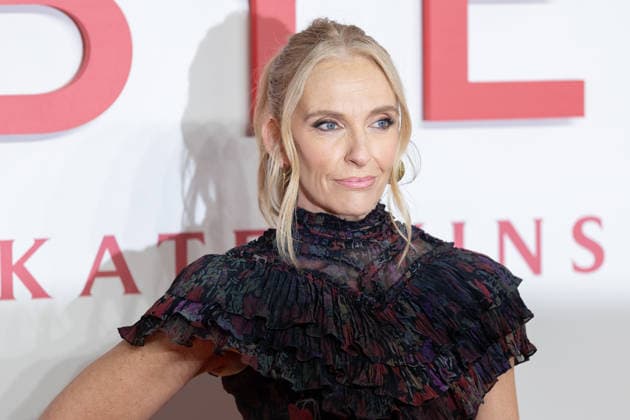 December 3, 2025, London, United Kingdom: Toni Collette attends the Goodbye June World film premiere at Curzon Mayfair, London. London United Kingdom - ZUMAs197 20251203_aaa_s197_133 Copyright: xPhilxLewisx