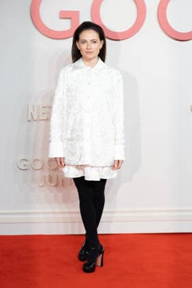 December 3, 2025, London, United Kingdom: Lara Pulver attends the Goodbye June World film premiere at Curzon Mayfair, London. London United Kingdom - ZUMAs197 20251203_aaa_s197_139 Copyright: xPhilxLewisx