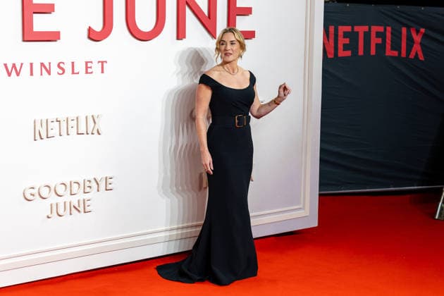 December 3, 2025, London, United Kingdom: Kate Winslet attends the Goodbye June World film premiere at Curzon Mayfair, London. London United Kingdom - ZUMAs197 20251203_aaa_s197_142 Copyright: xPhilxLewisx