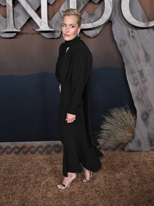 ˜The Abandons™ Premiere Gillian Anderson arriving to Netflix™s The Abandons™ premiere held at the Netflix Tudum Theater on December 3, 2025 in Hollywood, Ca. Hollywood Netflix Tudum Theater California USA Copyright: xStarbuck AFF-USA.COMx