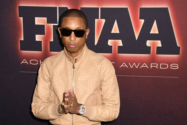 NEW YORK, NY - DECEMBER 3: Pharrell Williams at the 2025 Footwear News Achievement Awards at Cipriani 25 on December 3, 2025 in New York City. Copyright: xMediaPunchx