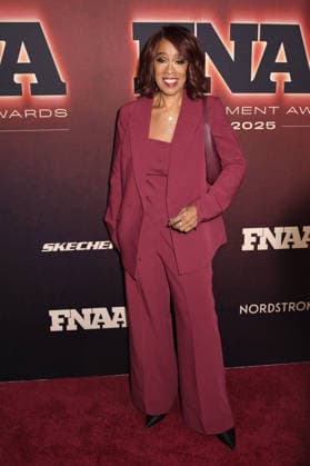 NEW YORK, NY - DECEMBER 3: Gayle King at the 2025 Footwear News Achievement Awards at Cipriani 25 on December 3, 2025 in New York City. Copyright: xMediaPunchx
