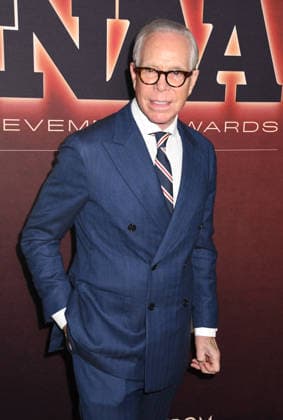 NEW YORK, NY - DECEMBER 3: Tommy Hilfiger at the 2025 Footwear News Achievement Awards at Cipriani 25 on December 3, 2025 in New York City. Copyright: xMediaPunchx