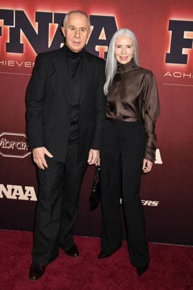 NEW YORK, NY - DECEMBER 3: Massimo Bonini and Sabrina Bonini at the 2025 Footwear News Achievement Awards at Cipriani 25 on December 3, 2025 in New York City. Copyright: xMediaPunchx