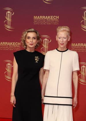 Melita Toscan du Plantier and Tilda Swinton at the 22nd edition of the Marrakech International Film Festival on 3 December 2025 Dominique Jacovides Bestimage 22nd edition of the Marrakech International Film Festival on 3 December 2025 Marrakech Morocco  Copyright: xDOMINIQUExJACOVIDESx xBESTIMAGExDOMINIQUExJACOVIDESx xBESTIMAGEx