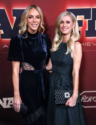 Annual Footwear News Achievement Awards FNAAs - NYC Rebecca Vallance and Nicky Hilton attend the annual Footwear News Achievement Awards FNAAs at Cipriani in New York, NY on December 3, 2025. Photo by Charles Guerin ABACAPRESS.COM New York City NY United States  Copyright: xGuerinxCharles ABACAx