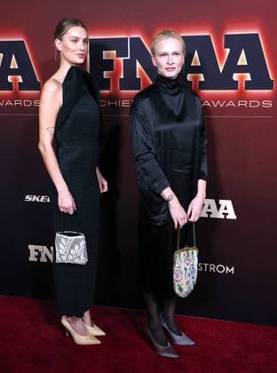 Annual Footwear News Achievement Awards FNAAs - NYC Jurgita Dileviciute and Denitsa Bumbarova attend the annual Footwear News Achievement Awards FNAAs at Cipriani in New York, NY on December 3, 2025. Photo by Charles Guerin ABACAPRESS.COM New York City NY United States  Copyright: xGuerinxCharles ABACAx