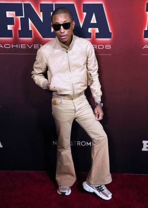 Annual Footwear News Achievement Awards FNAAs - NYC Pharrell Williams attends the annual Footwear News Achievement Awards FNAAs at Cipriani in New York, NY on December 3, 2025. Photo by Charles Guerin ABACAPRESS.COM New York City NY United States  Copyright: xGuerinxCharles ABACAx