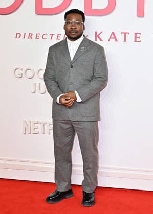Fisayo Akinade attends Goodbye June World Premiere at Curzon Mayfair in London, England. UK. Wednesday 3rd December 2025 Copyright: xJamesxWarrenx ae17p725
