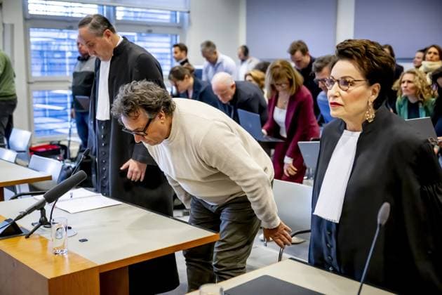 UTRECHT - The Utrecht court will deliver its verdict in the case against Marco Borsato. The singer is suspected of indecent assault on a 15-year-old girl. The Public Prosecution Service is demanding a five-month prison sentence for the singer, but it may be an interlocutory sentence, as 500 hours of wiretaps were added to the case file at the last minute. ANP HOLLANDSE HOOGTE ROBIN UTRECHT netherlands out - belgium out  Copyright: xx x543845384x originalFilename: 543845384