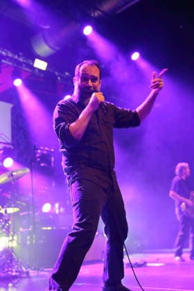 Neil Fallon from the band Clutch at a concert at Huxleys Neue Welt in Berlin, December 3, 2025 Clutch concert Berlin