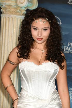 LOS ANGELES, CA - DECEMBER 3: Carmen Sanchez at the season 2 world premiere of Disney+ s Percy Jackson and the Olympians at Academy Museum of Motion Pictures on December 03, 2025 in Los Angeles, California. Copyright: xJeffreyxMayerx