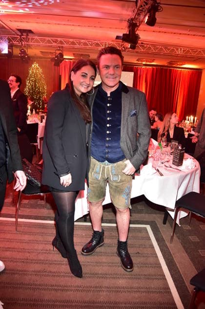 2 Kindeswohl Berlin Charity Gala 2025 Stefan Mross with girlfriend Eva Luginger Arrival, red carpet 2 Kindeswohl Berlin Charity Gala 2025Ò at the Hotel Pullman Berlin Schweizerhof in Berlin on 04 12 2025 Photopress Mueller